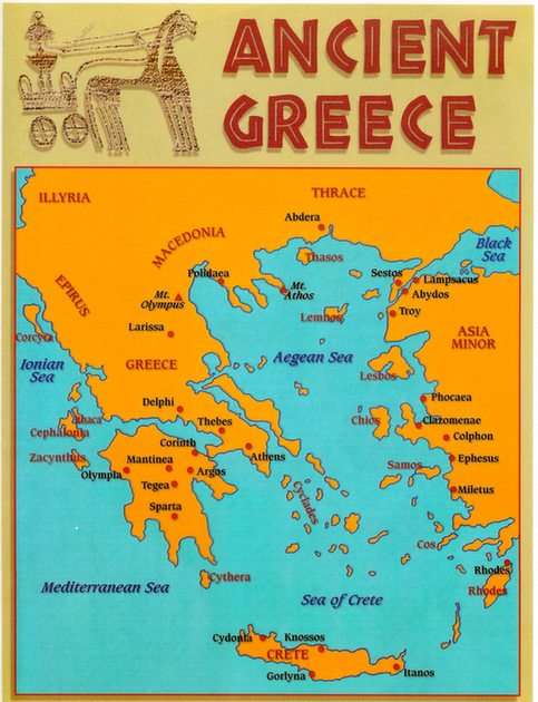 Kabihasnang grecki puzzle online ze zdjęcia