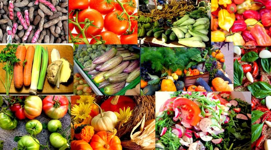 Owoce i warzywa puzzle online