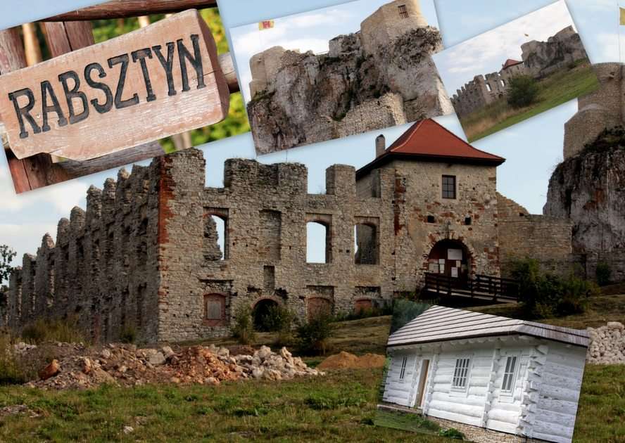 ruiny zamku puzzle online ze zdjęcia