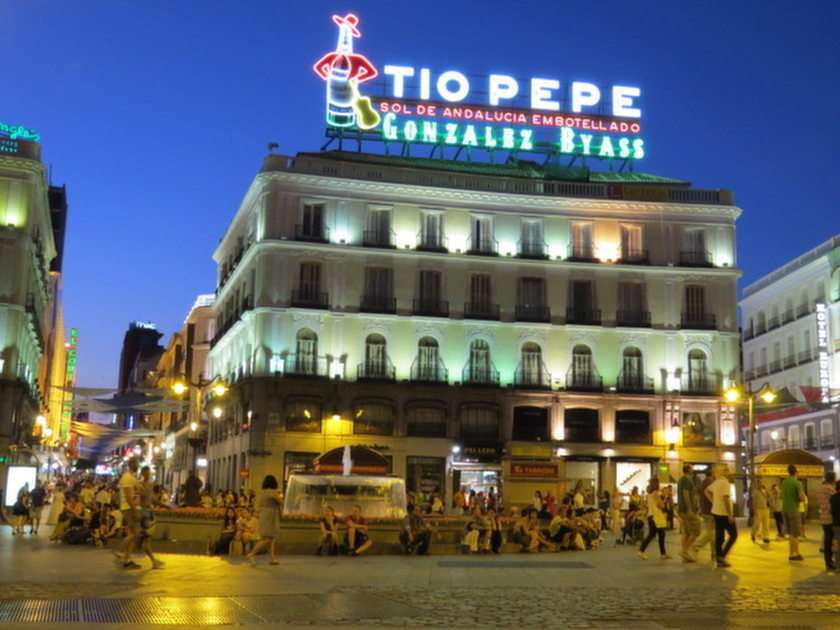 Puerta del Sol puzzle online ze zdjęcia