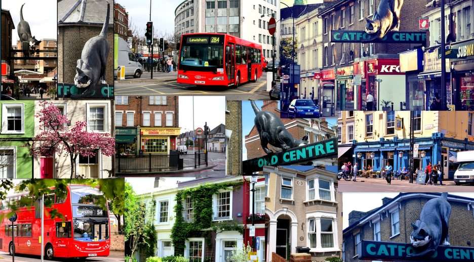 Londyn-Cattford puzzle online ze zdjęcia