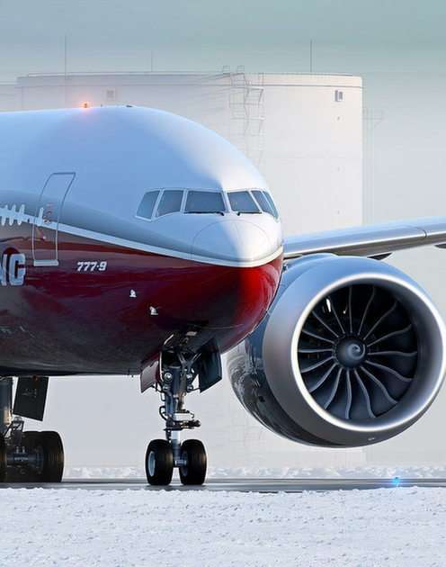 BOEING 777-9X puzzle online ze zdjęcia