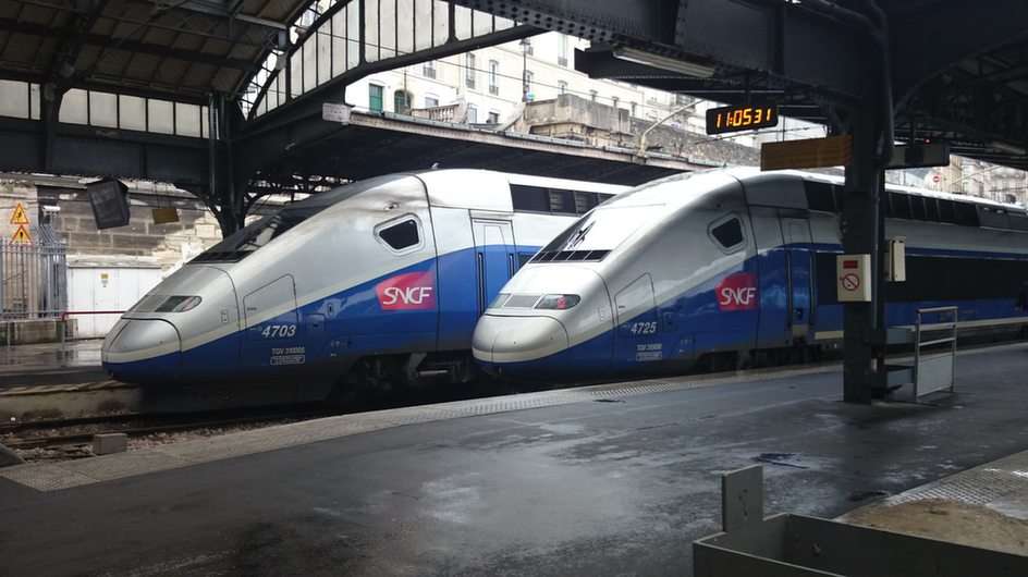 TGV na Gare de L'Est puzzle