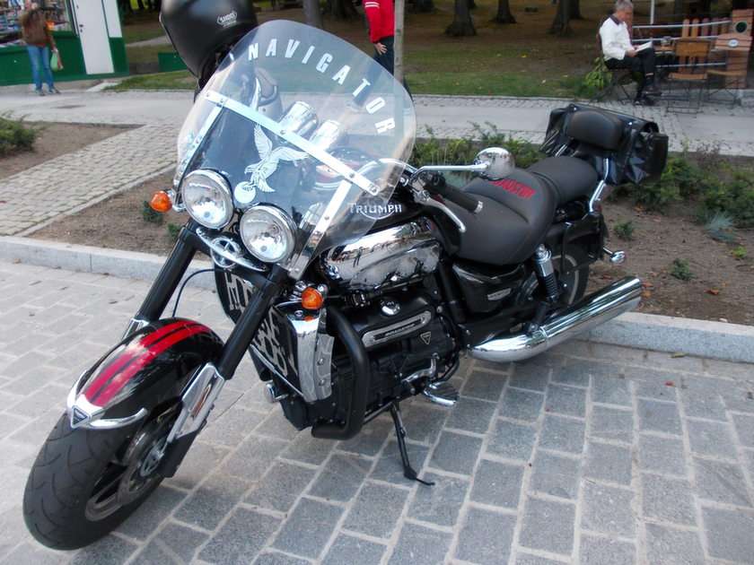 Motocykl. puzzle online ze zdjęcia