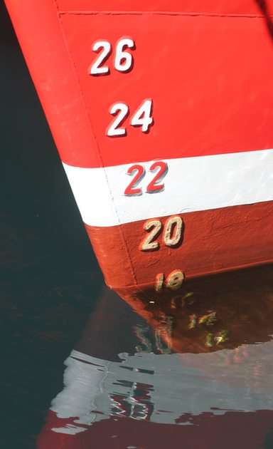 Łuk statku puzzle online ze zdjęcia
