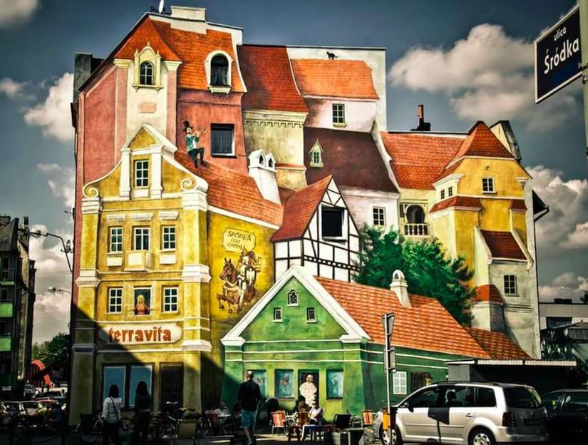 Budynek w Poznaniu puzzle online