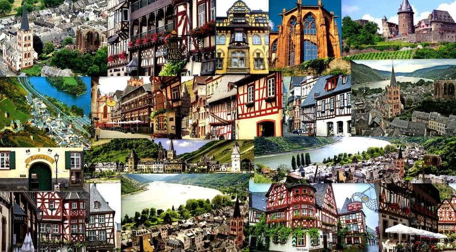 Bacharach-Niemcy puzzle online ze zdjęcia