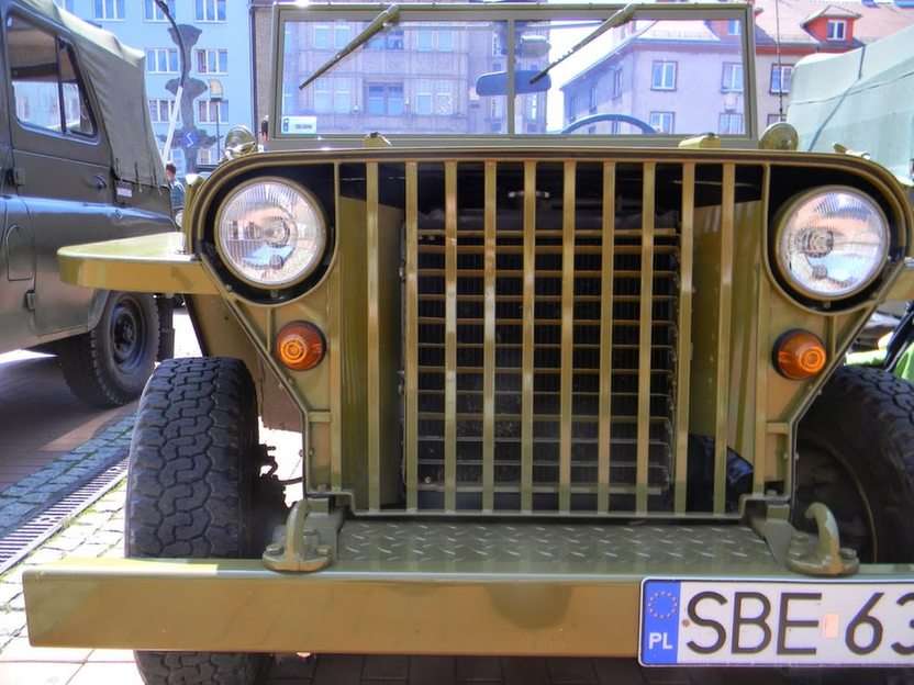 jeep wyllys puzzle online ze zdjęcia