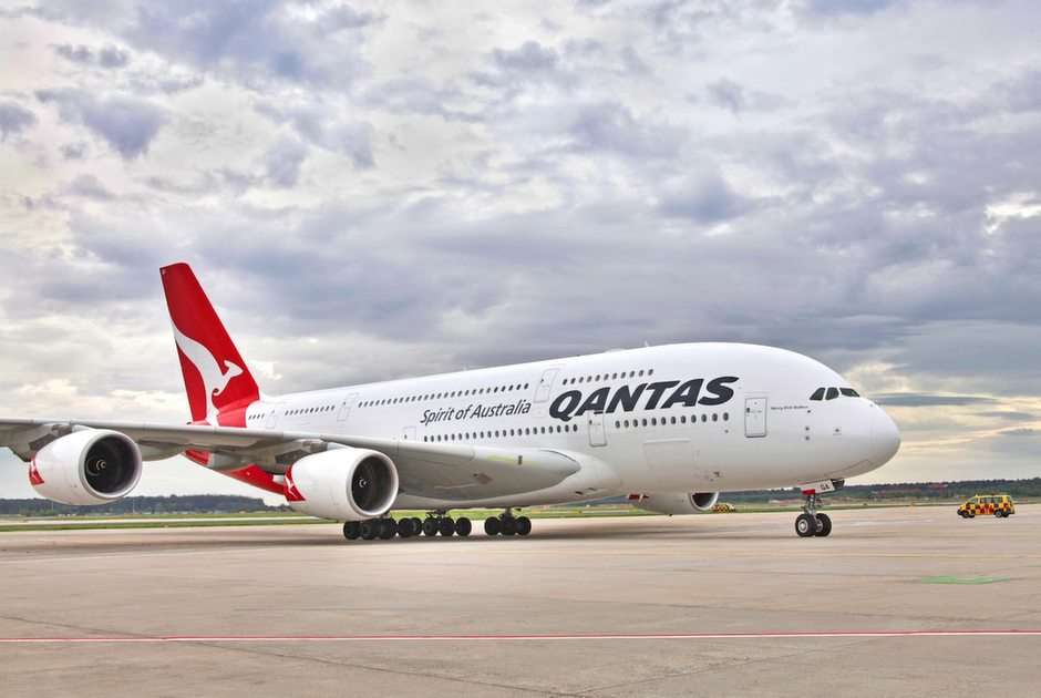 Qantas puzzle online ze zdjęcia
