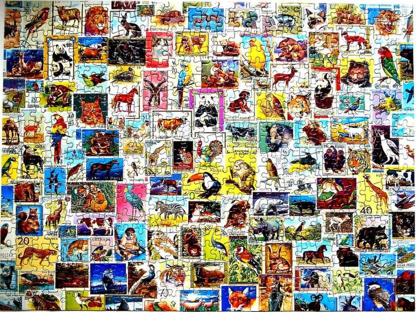 Puzzlowe znaczki puzzle