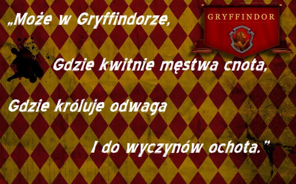 Gryffindor puzzle