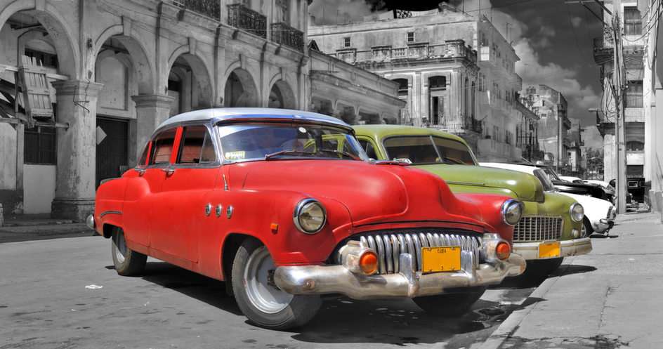 Havana Cars puzzle online ze zdjęcia