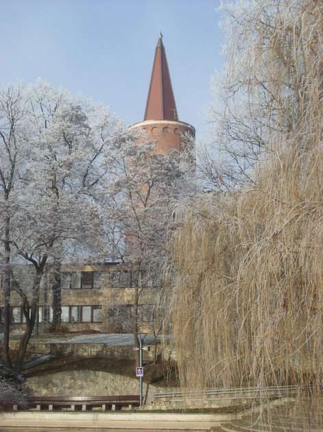 Wieża Opole puzzle online ze zdjęcia