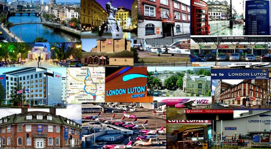 Londyn-Luton puzzle online ze zdjęcia