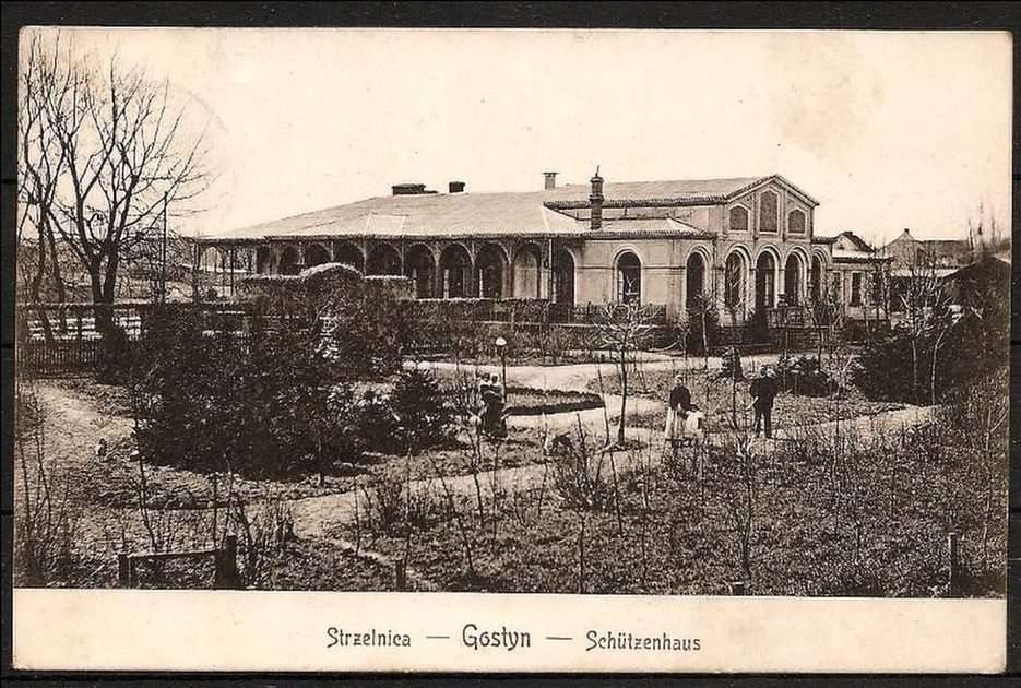 Gostyń Strzelnica 1909 puzzle online ze zdjęcia