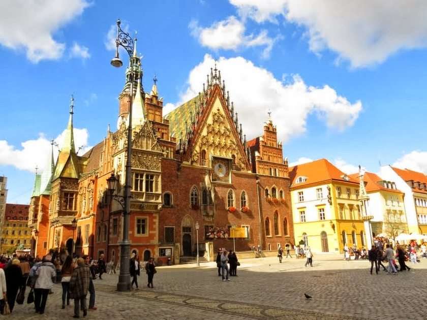 Ratusz we Wrocławiu - Europejskiej Stolicy Kultur puzzle online