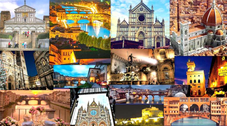 Florencja-collage puzzle
