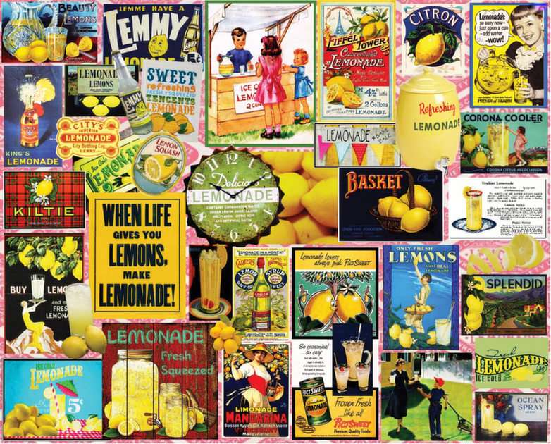 Lemoniada puzzle online ze zdjęcia
