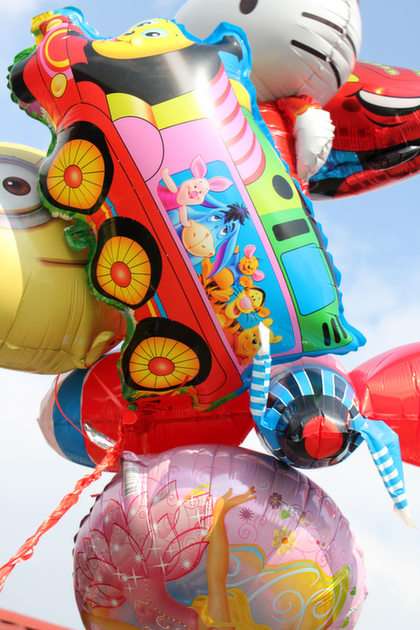 balony puzzle online ze zdjęcia