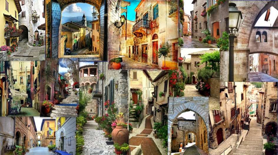 Włoskie zaułki puzzle online