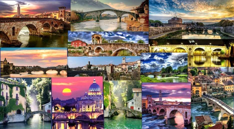 Włoskie mosty puzzle online