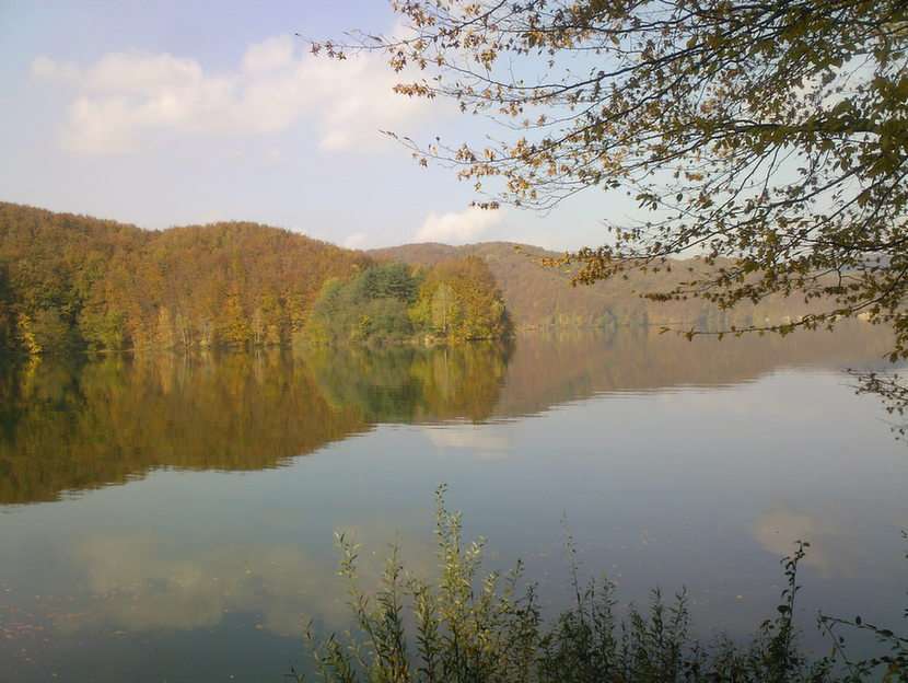 Jezioro Solińskie puzzle online ze zdjęcia