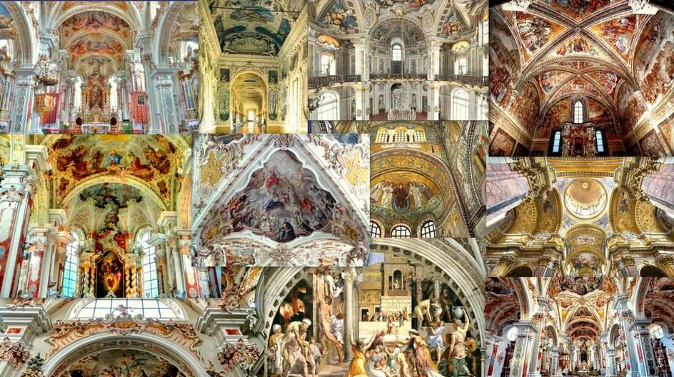 Włochy-kościoły puzzle online
