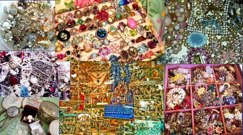 Biżuteria puzzle online ze zdjęcia