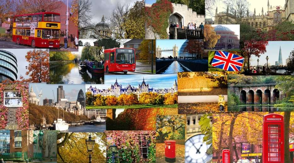 Londyn jesienią puzzle online