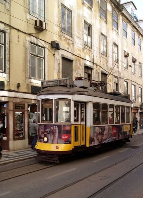 Tramwaj w Lizbonie puzzle online