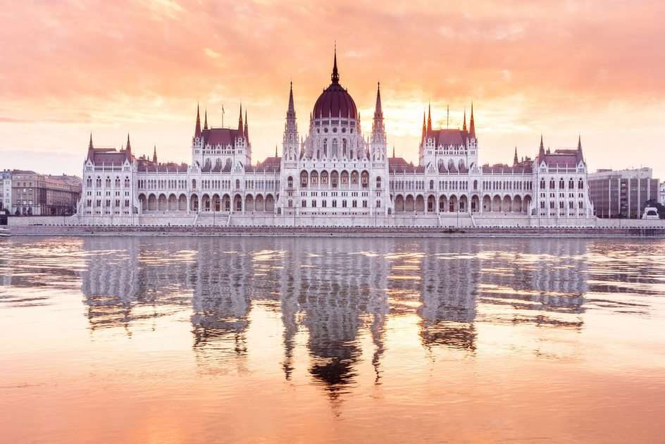 Parlament Węgier puzzle online ze zdjęcia