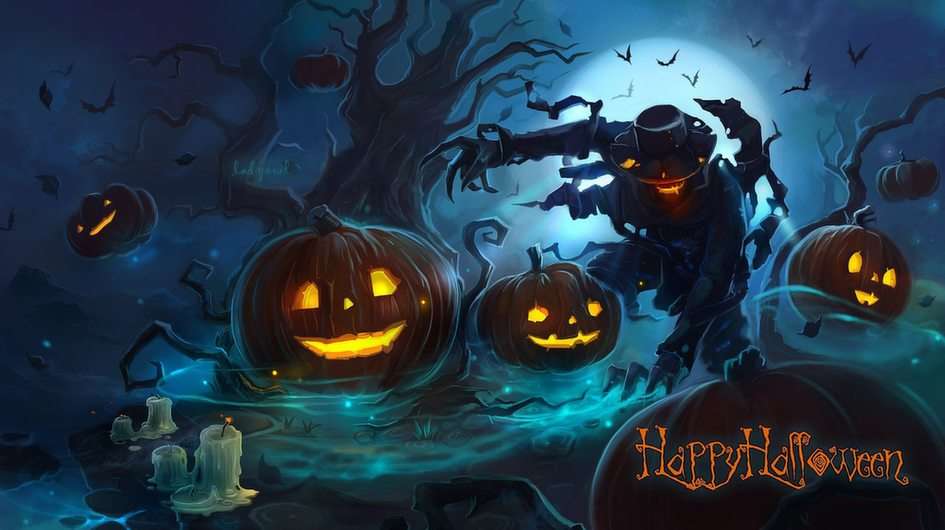 Halloween WH puzzle online ze zdjęcia