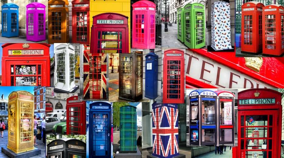 Londyn puzzle online ze zdjęcia