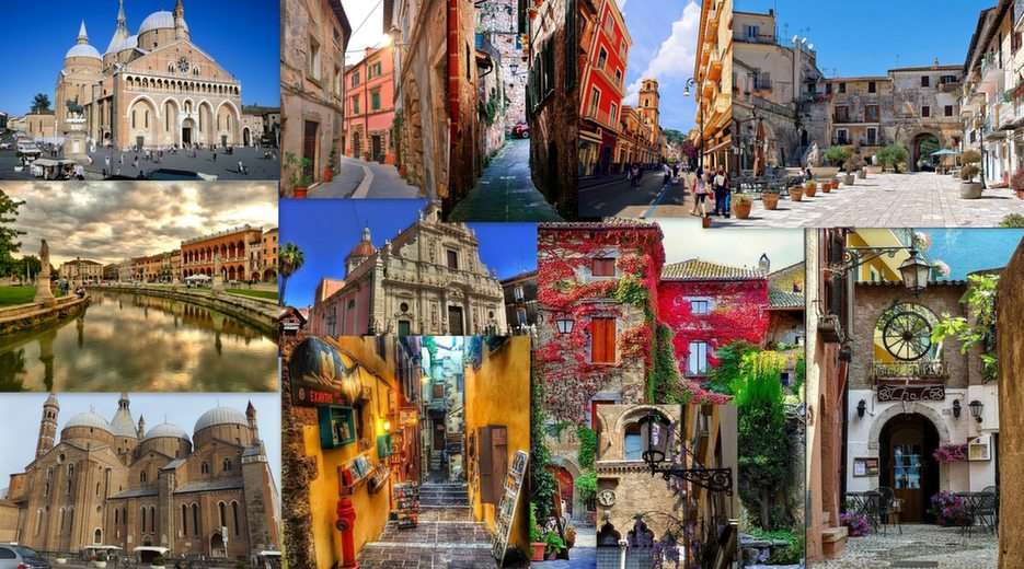 Włochy-Padwa puzzle ze zdjęcia