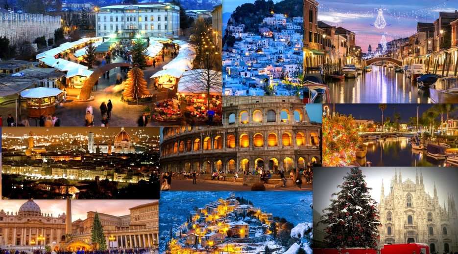 Świąteczne Włochy puzzle online ze zdjęcia