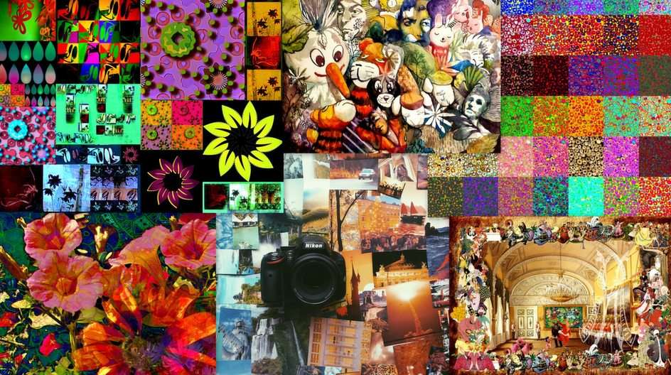 Collage puzzle online