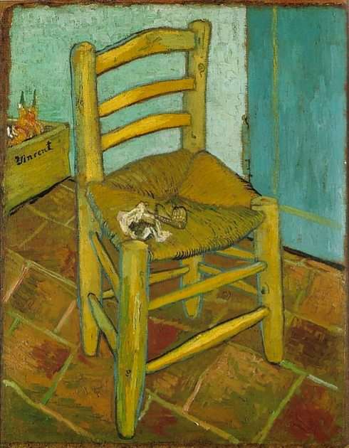 Krzesło Van Gogha puzzle online