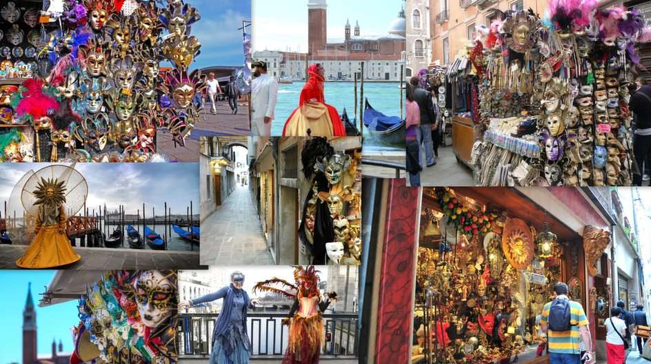 Karnawał w Wenecji puzzle online ze zdjęcia