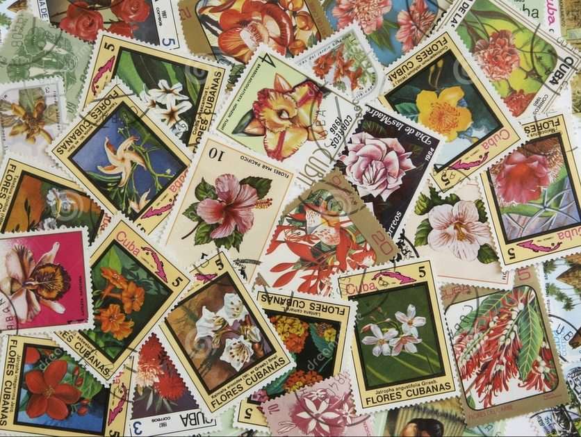 Kubańskie znaczki puzzle