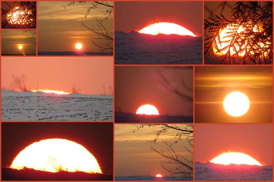 Zachód Słońca puzzle online ze zdjęcia