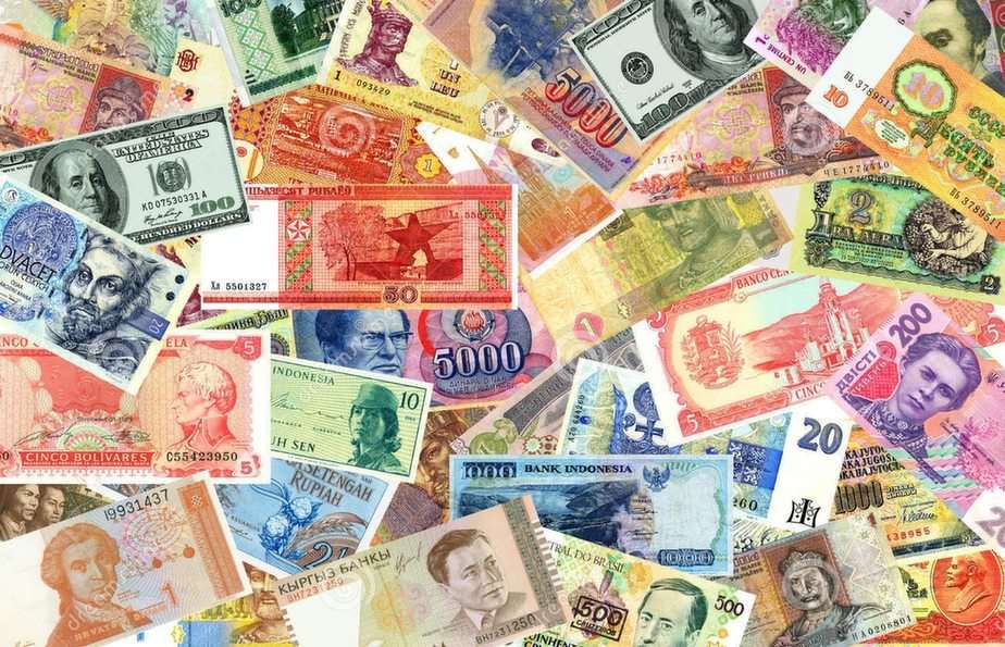 banknoty puzzle online