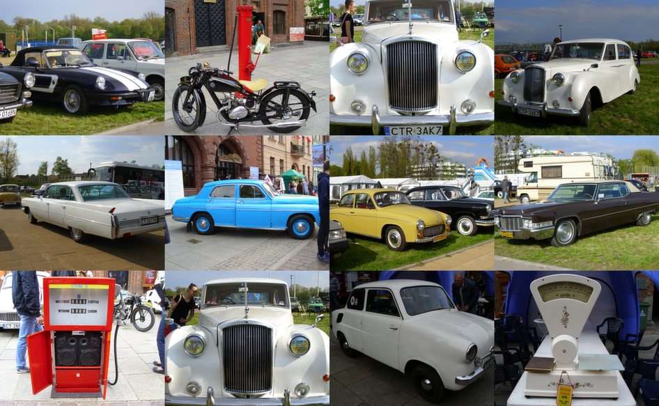 Stare samochody puzzle online ze zdjęcia
