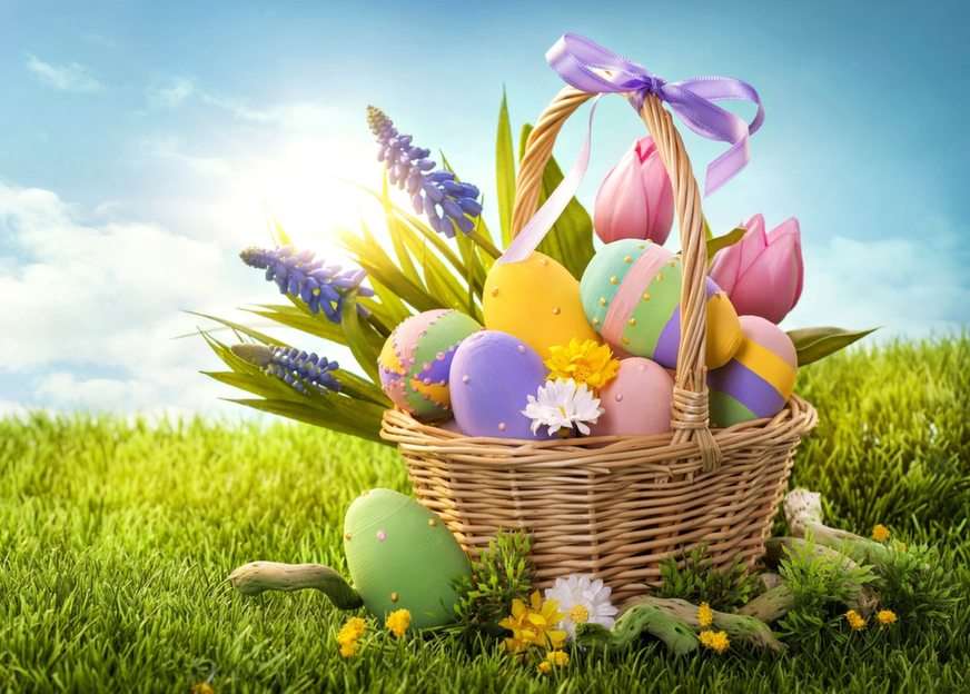 Zabawy Wielkanocne Ramesville puzzle online ze zdjęcia