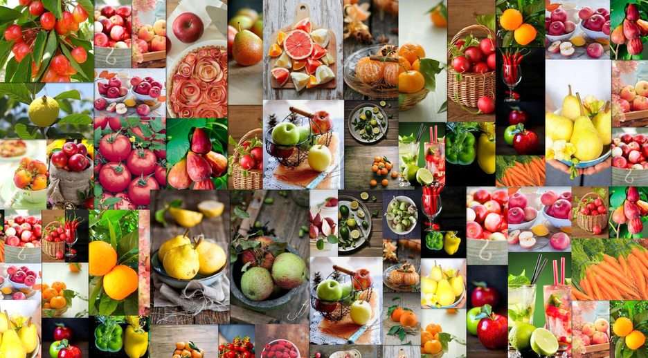 Owoce i warzywa puzzle