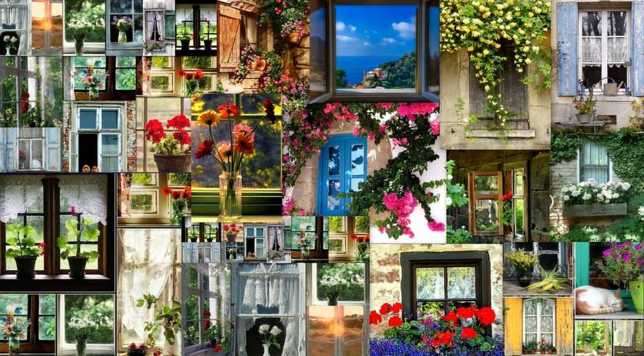 Piękne okna puzzle online ze zdjęcia