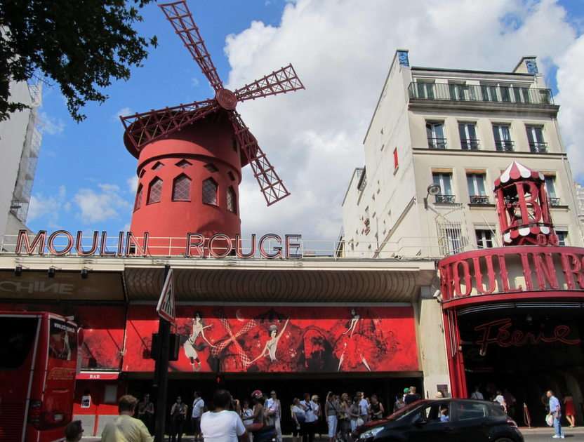 Paryż puzzle online ze zdjęcia
