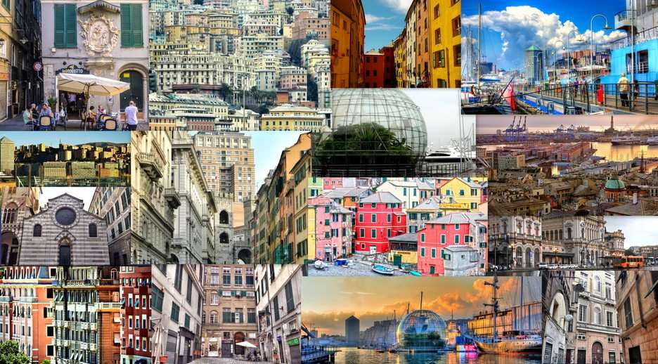 Włochy- Genova puzzle online ze zdjęcia