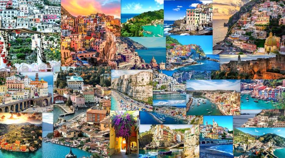 Włochy- Liguria puzzle ze zdjęcia