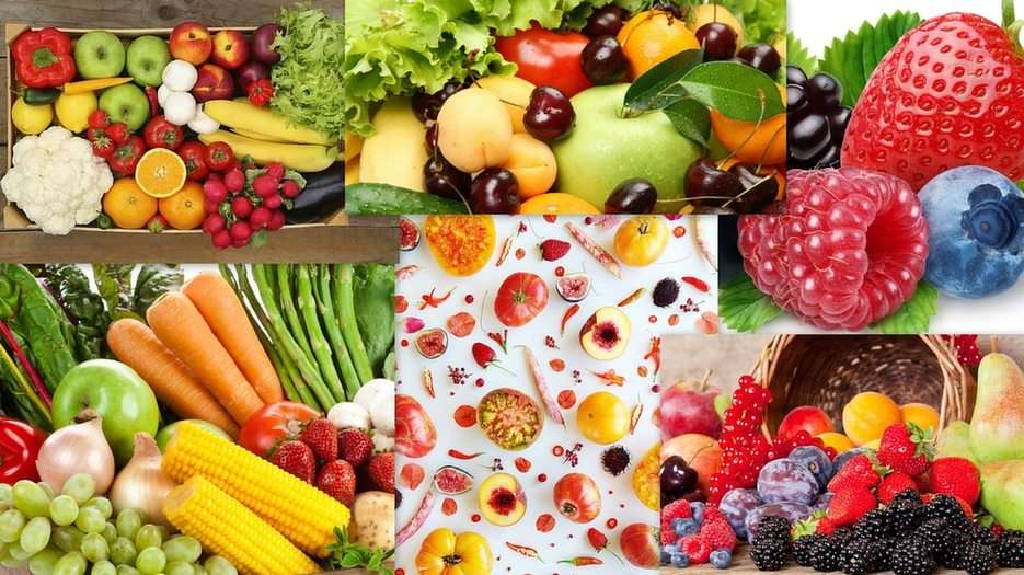 Warzywa i owoce puzzle online ze zdjęcia