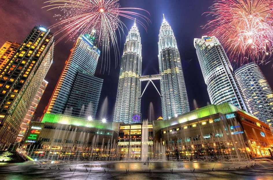 Menara Berkembar Petronas puzzle online ze zdjęcia